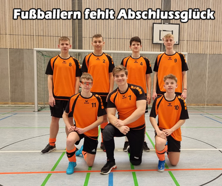 FS Sport: Fußballern fehlt Abschlussglück
