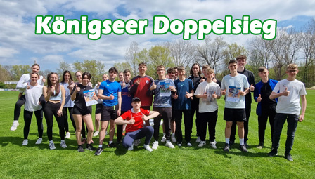 FS Sport: Königseer Doppelsieg der Leichtathleten