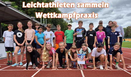 FS Sport: Leichtathleten sammeln Wettkampfpraxis