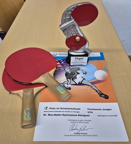 FS Sport: Tischtennis-Asse siegen beim Schulamtsfinale